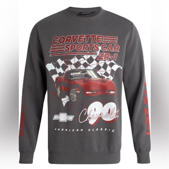 Chemistry Sweatshirt - Chevy Corvette Camaro Crewneck Pullover Graphic for Men S - Picture 10 of 10